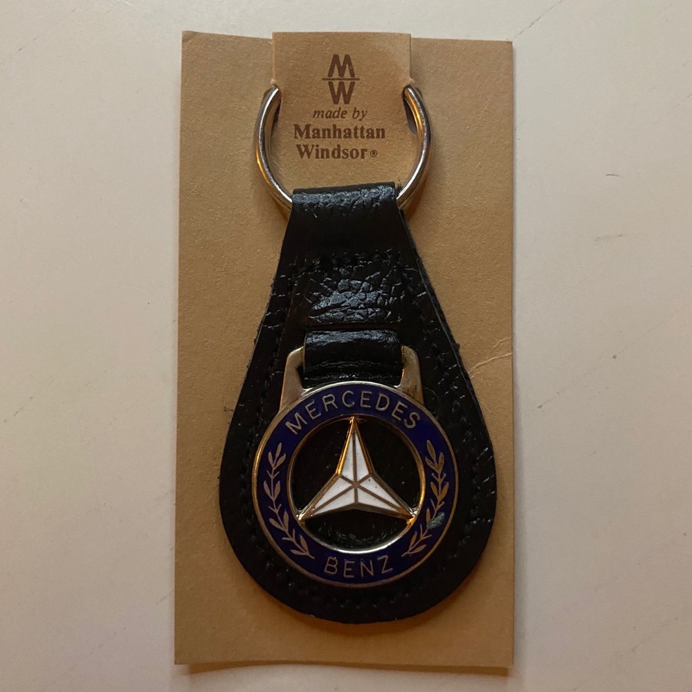 Mercedes Top Grain Keychain